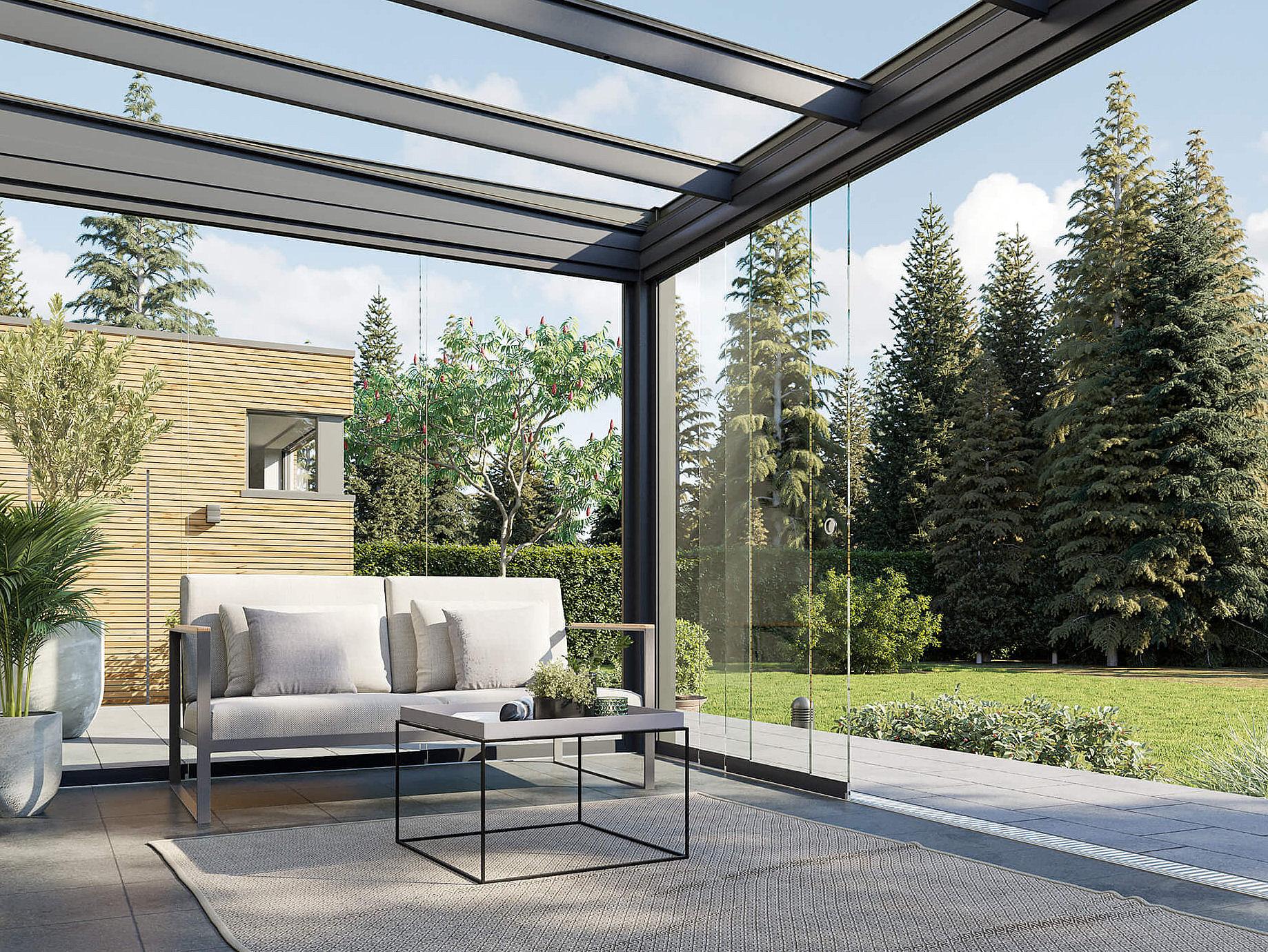 Semi-Frameless Sliding Door (SF-20)