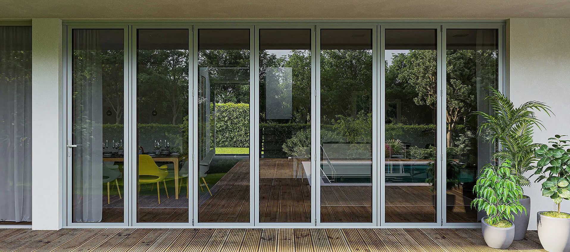 Bi-Folding Door (SF-45)